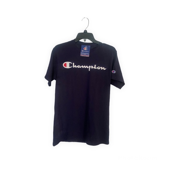 Champion Navy Blue T-Shirt Size Small New - Picture 1 of 3
